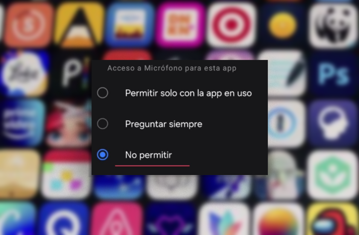 Microphone app permissions